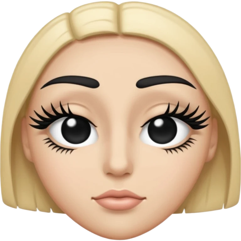 I want a version of the "single eye" generic unicode emoji but the eye is shut, eye lids down over the eye... not human face... like its just the eye ball, well you can see a bit of the eye lashes as well... I just want a version of this emoji where the eye is closed emoji