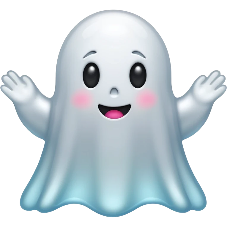 Gumdrop ghost emoji
