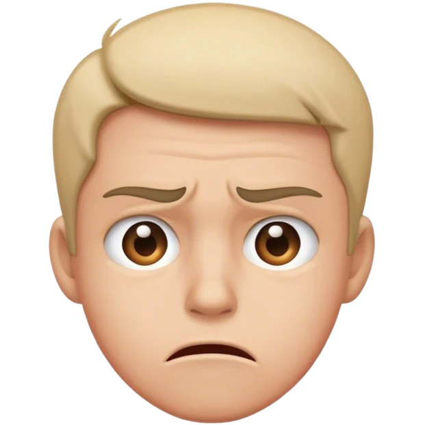 Frustrated  emoji