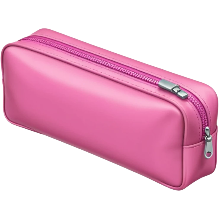 Pink pencil case  emoji