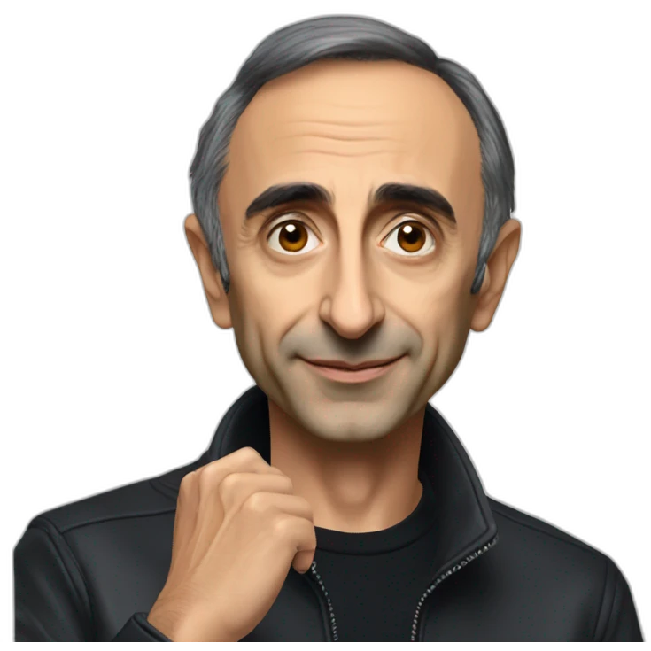 Eric zemmour avec sa calvitie emoji
