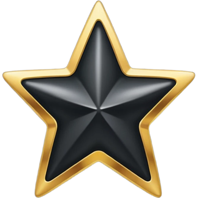 Half black star emoji when we need to have half rating emoji