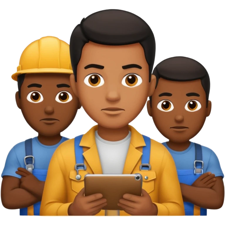 Niggas working emoji