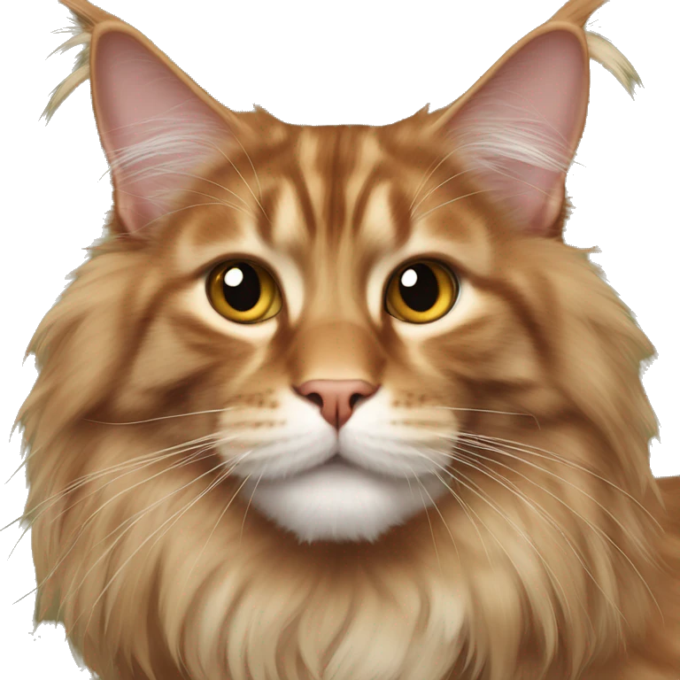Maine Coon red emoji