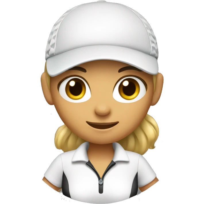female golfer emoji