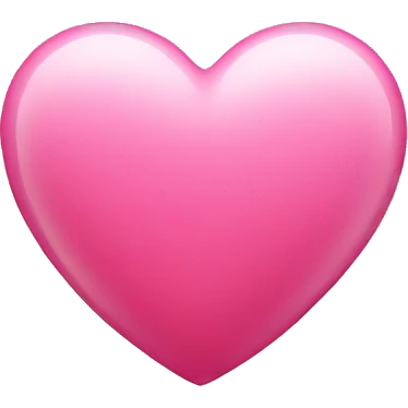 Pink heart emoji