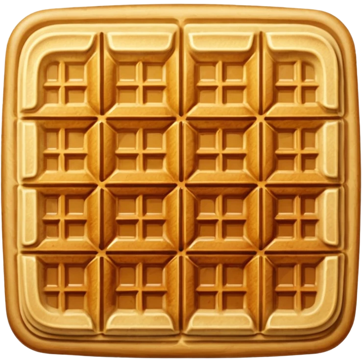 create a waffle emoji emoji