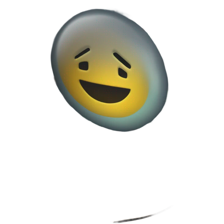 trading chart on computer emoji