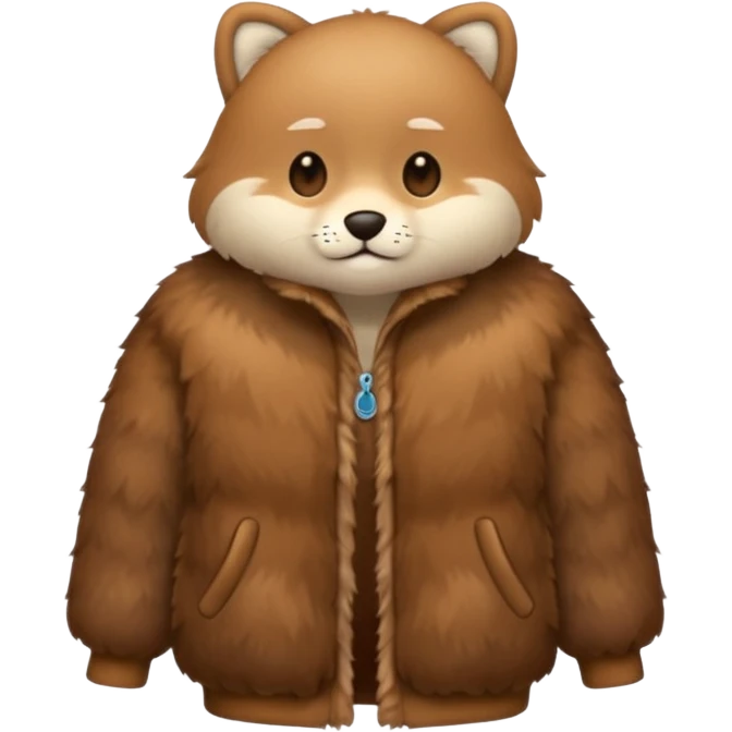 just fur clothes  emoji
