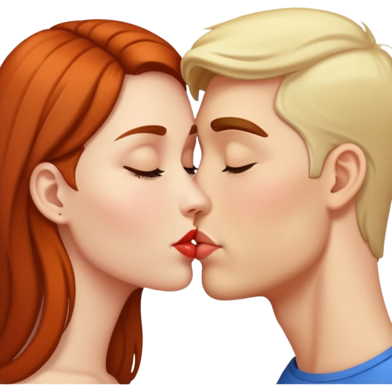 Kissing emoji