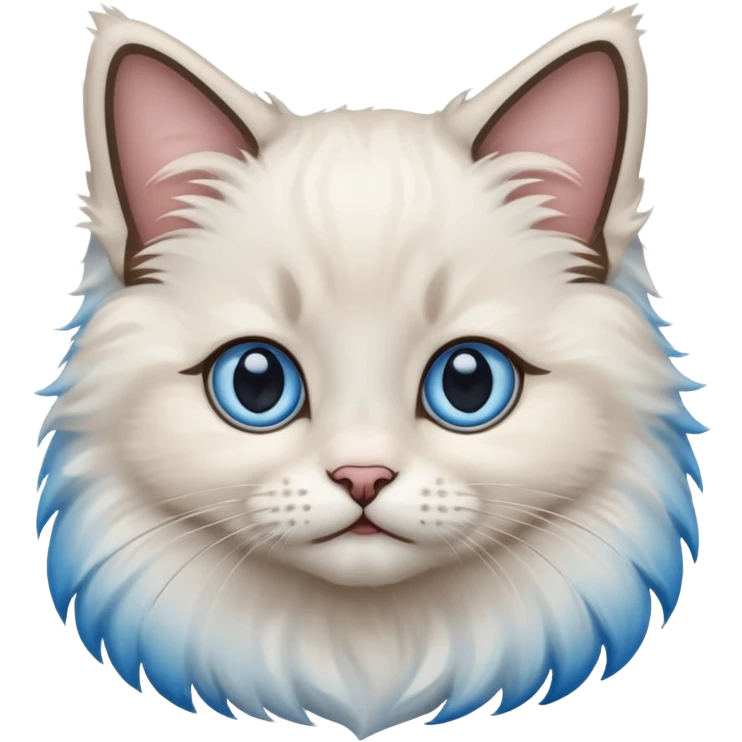 ragdoll kitten emoji