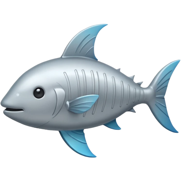 Emoji of Sunfish (also known as moonfish) emoji