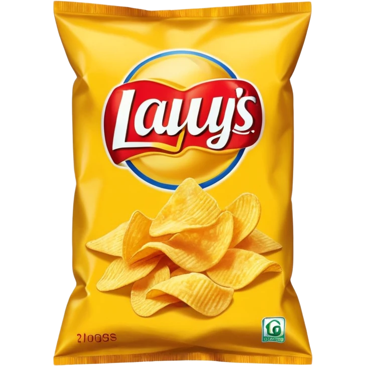 Lays bag emoji
