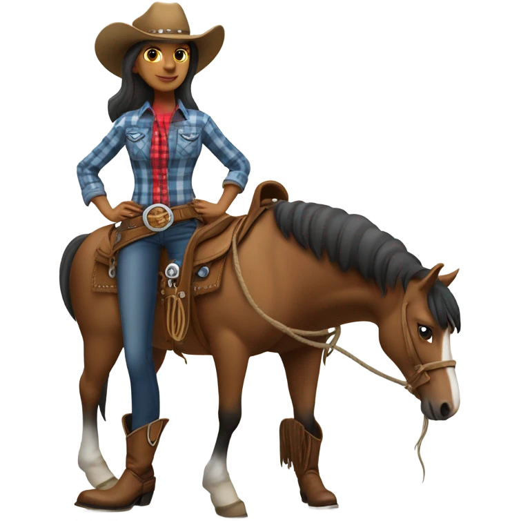 Cowgirl  emoji