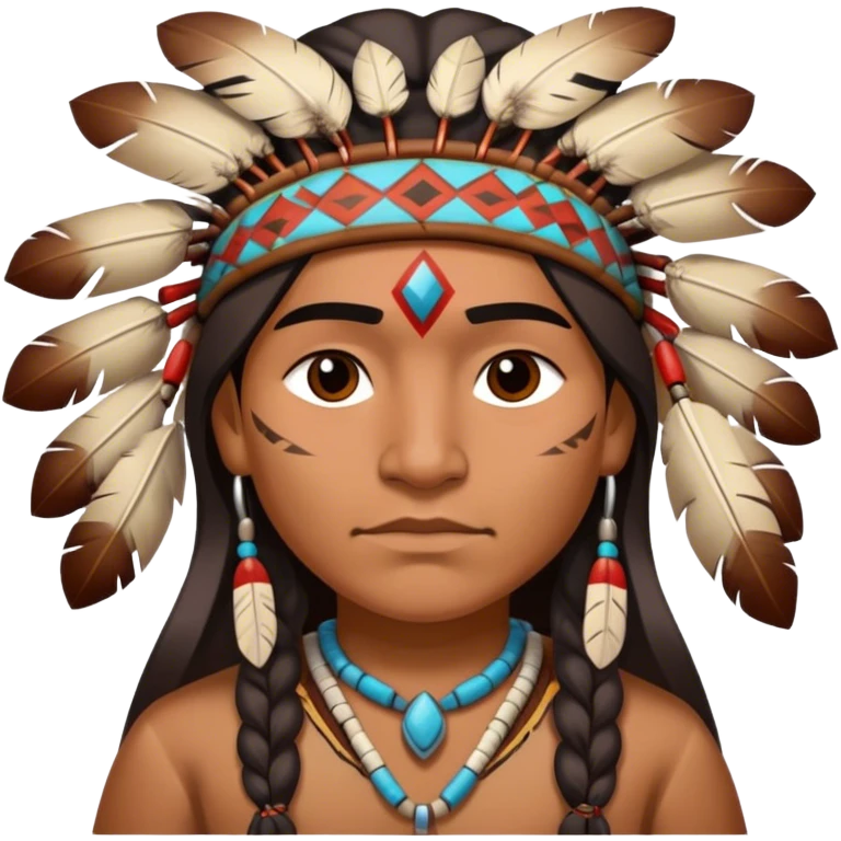 Native american indian emoji