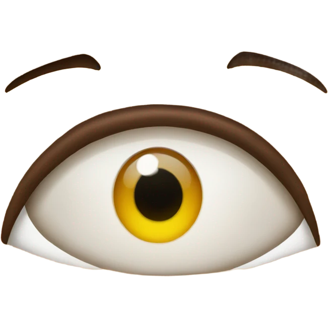eyes looking with a surprise  emoji