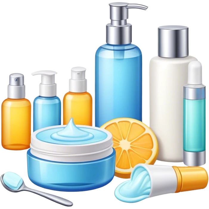 Skincare products  emoji