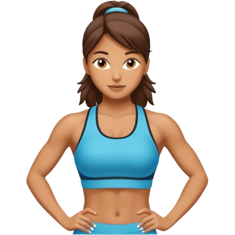 Fitness girl  emoji