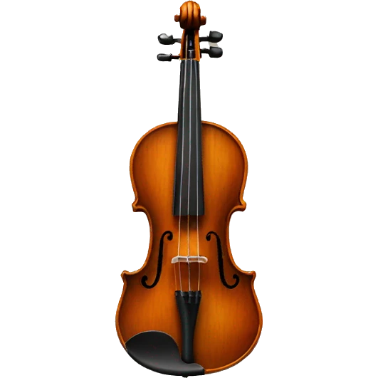 vintage violin emoji