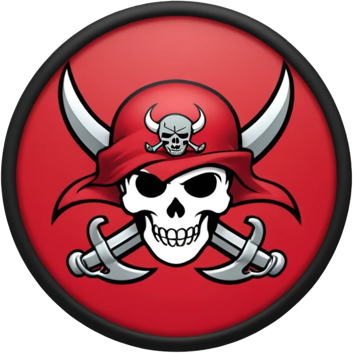 Tampa bay buccaneers logo emoji