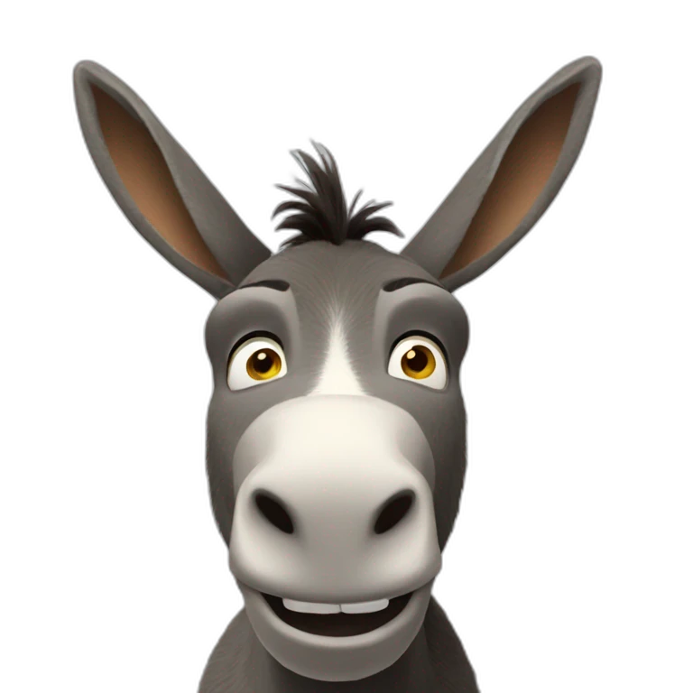 Donkey from shrek emoji