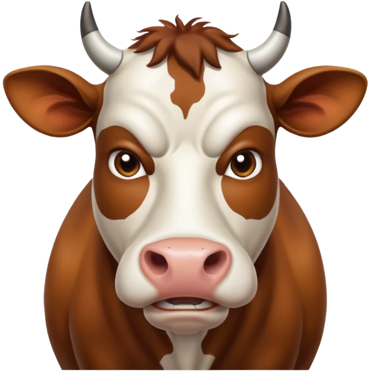 cow mad emoji