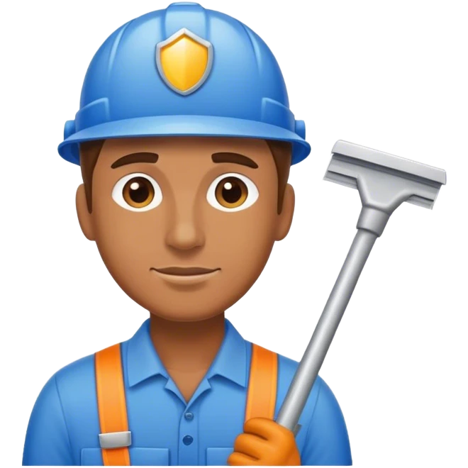 vinduespudser mand emoji