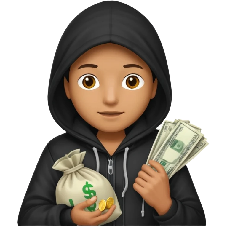 alone robbery emoji