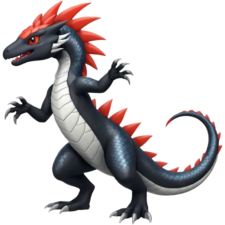 Salandit-Silvally-fusion (full body) emoji