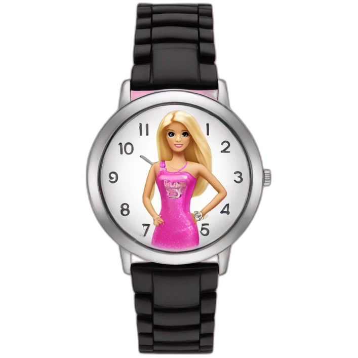 Barbie watch  emoji
