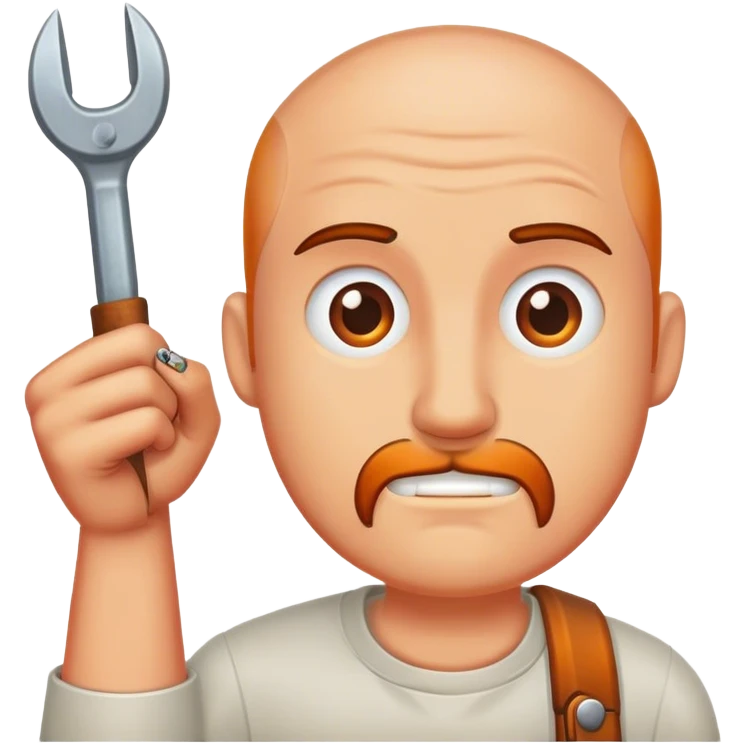 Man with nails  emoji