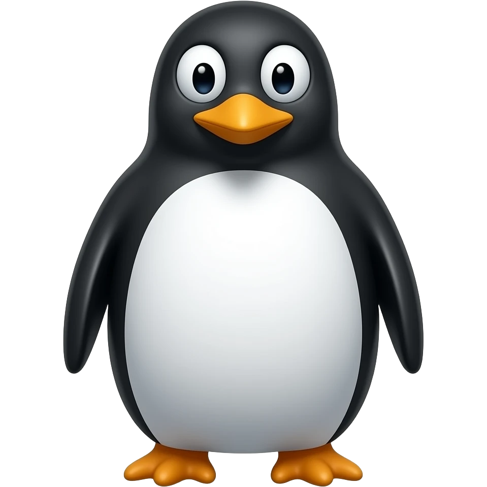 Nihilist penguin emoji