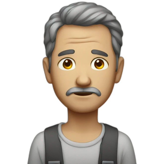 Poor man emoji