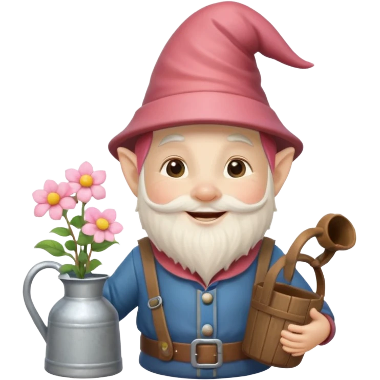 gnome with watercan emoji