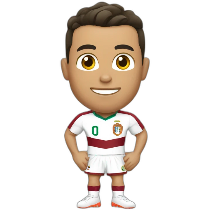 Cristiano Ronaldo Portugal emoji