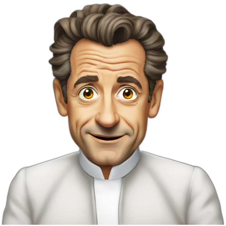 Nicolas Sarkozy poop emoji