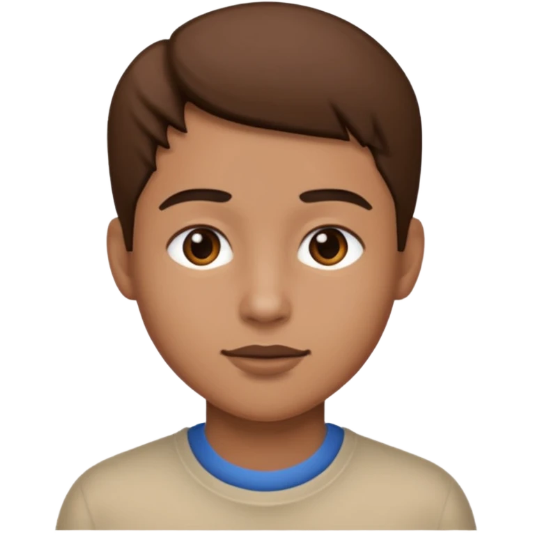 😳 zoomed in middle emoji