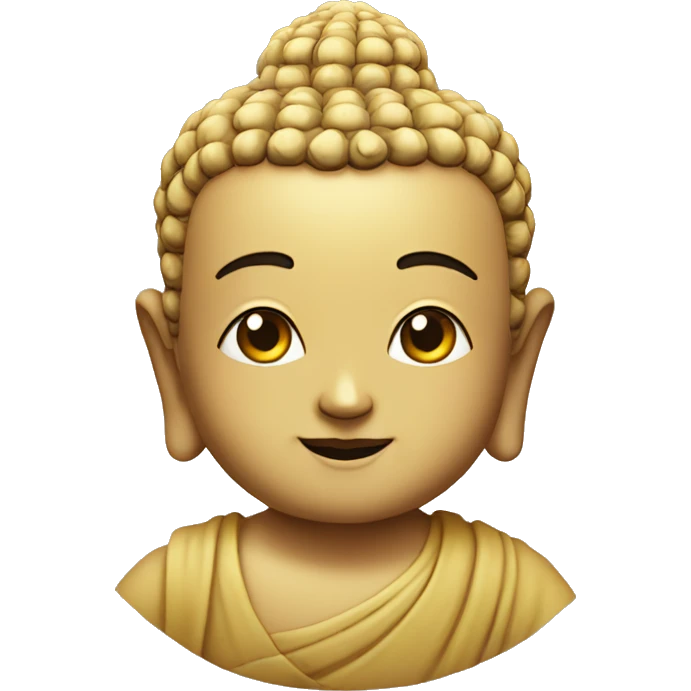 The Buddha emoji