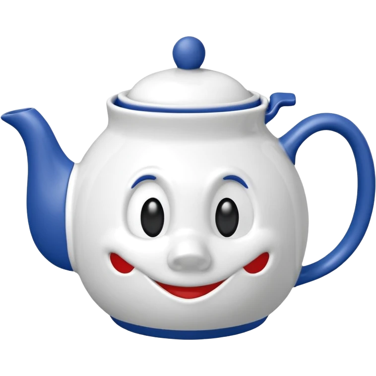 Disney mug of tea with Disney teapot emoji