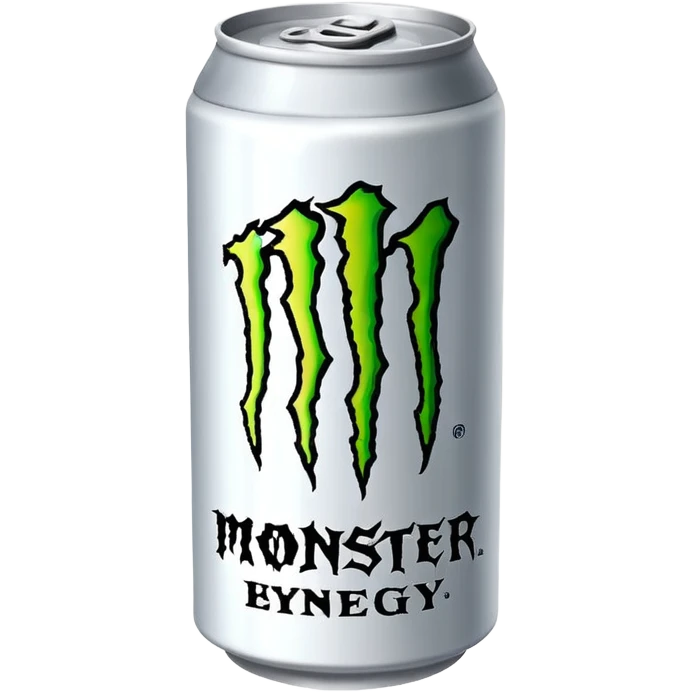 مونستر بيضاء مشروب طاقة emoji