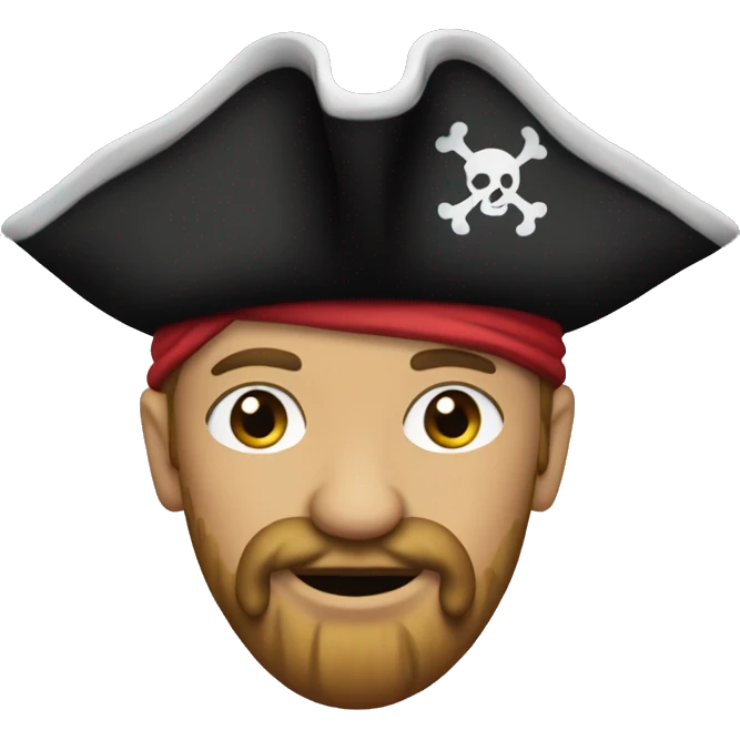 A pirate peg leg emoji