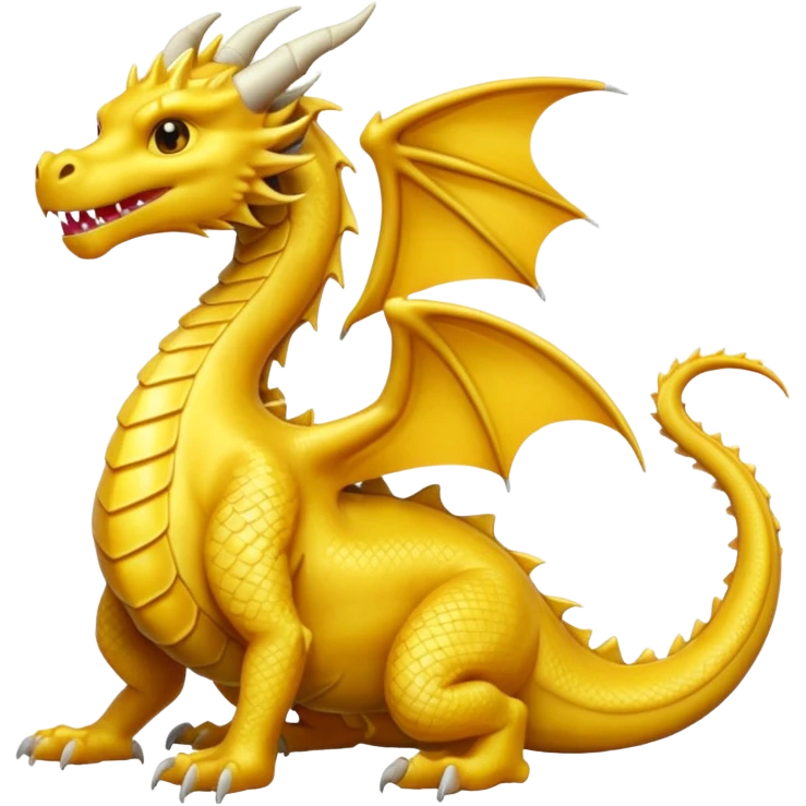 dragon jaune emoji