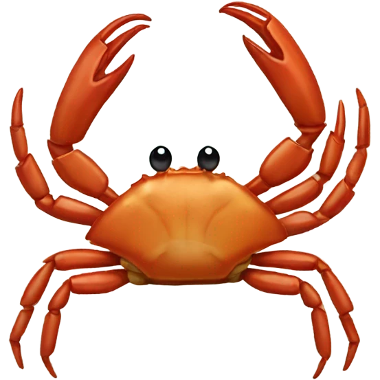 crab hairpin emoji