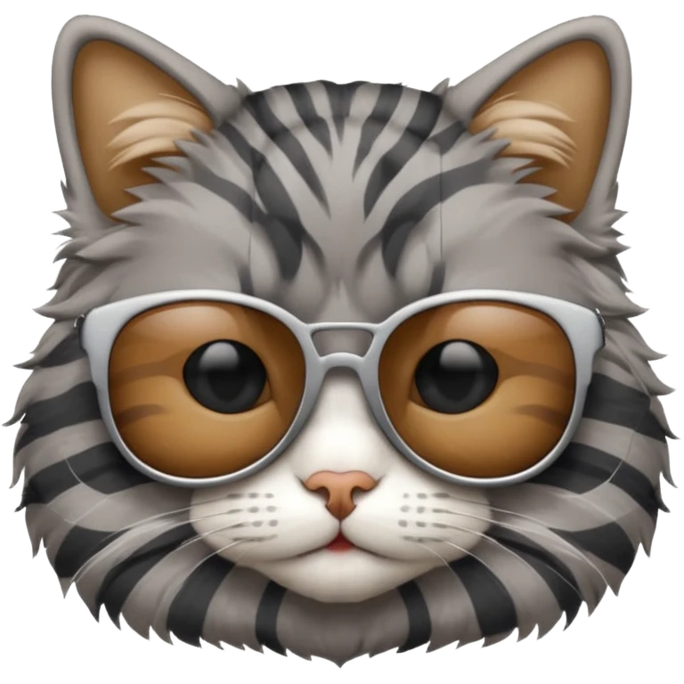 Cat wearing sunglasses emoji