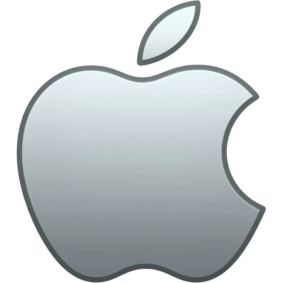 Apple logo emoji