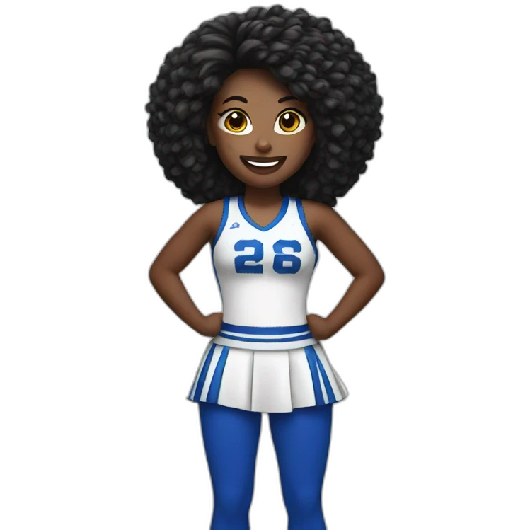 cheerleader emoji