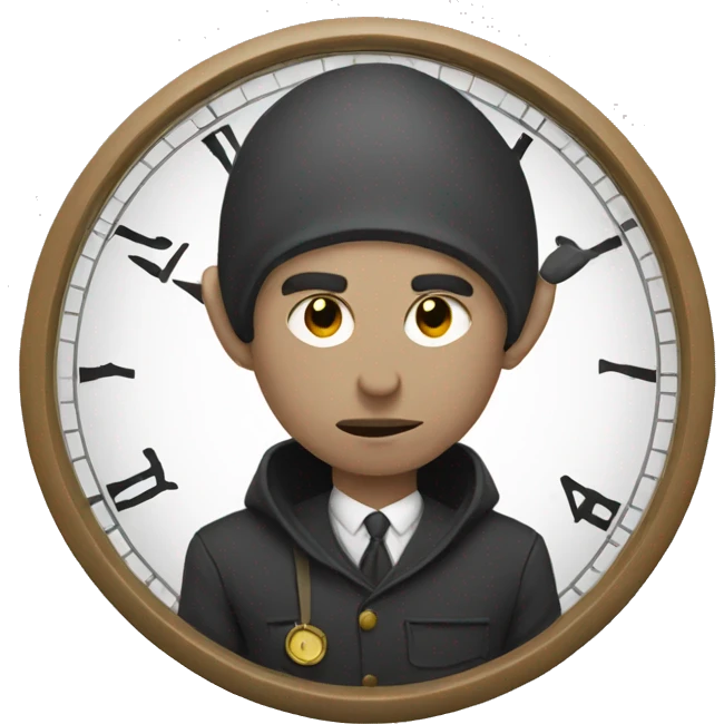 Igor with clock emoji