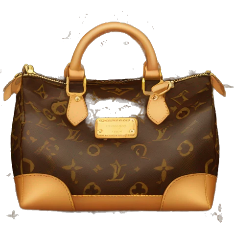 Louis Vuitton bag emoji