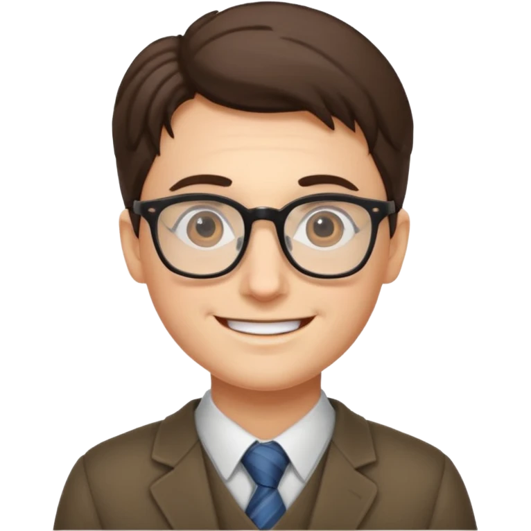 profesor joven  emoji