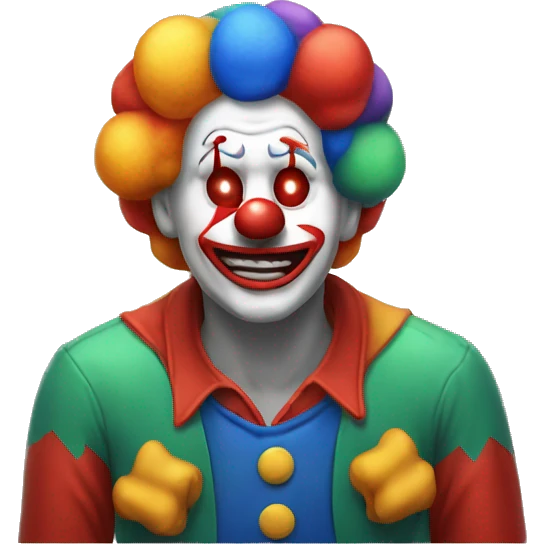 clown emoji facepalm emoji